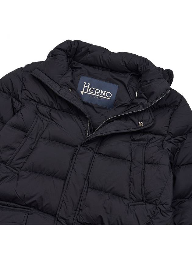 Men s Nuage Hood Padding PI003ULEM02 19288 9300 - HERNO - BALAAN 7