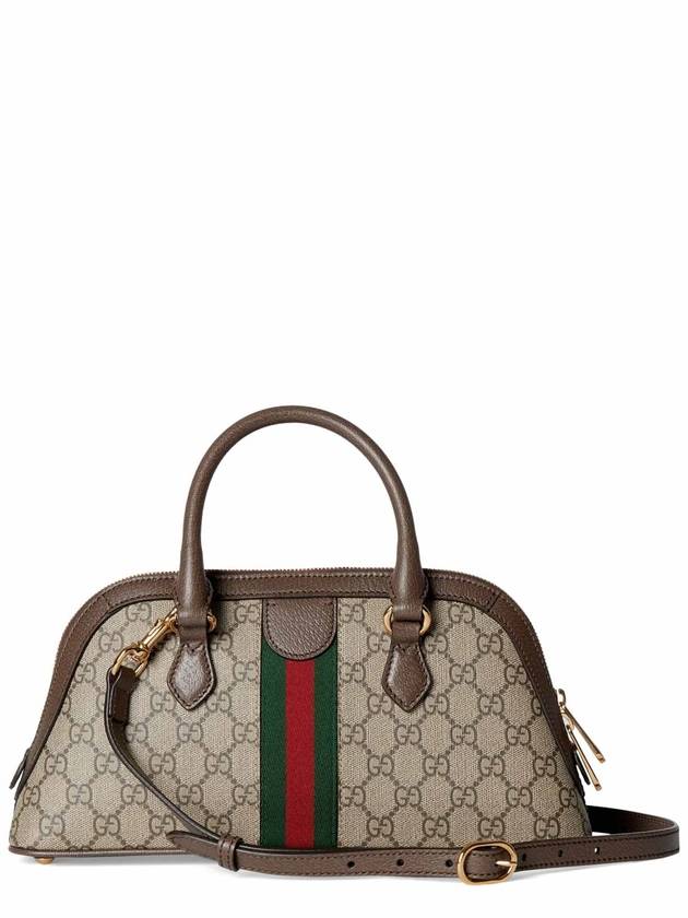 Ophidia Ebony GG Supreme Small Handle Tote Bag Beige Ebony - GUCCI - BALAAN 4