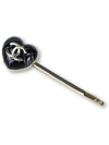 CC logo heart hairpin AB9741 - CHANEL - BALAAN 1