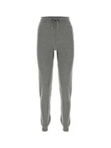 Vinci Cashmere Track Pants Grey - LORO PIANA - BALAAN 1