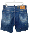 Marine Denim Shorts Blue - DSQUARED2 - BALAAN 6