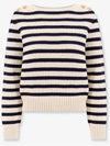 N85 2ADQP874Z Women s Knitted Sweater Cardigan V neck Pullover Crew Round - CELINE - BALAAN 1