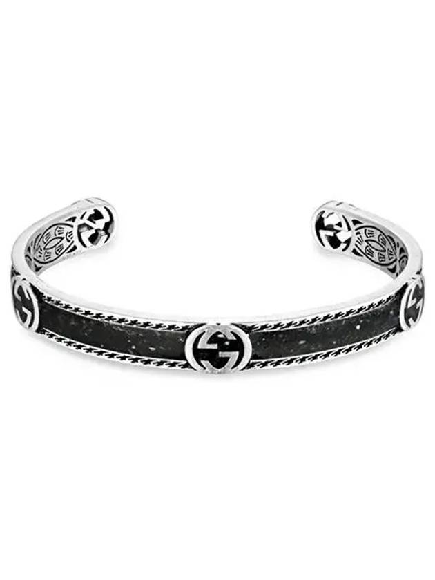 YBA645570003 Interlocking G Bracelet - GUCCI - BALAAN 1