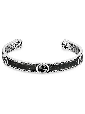 YBA645570003 Interlocking G Bracelet - GUCCI - BALAAN 1