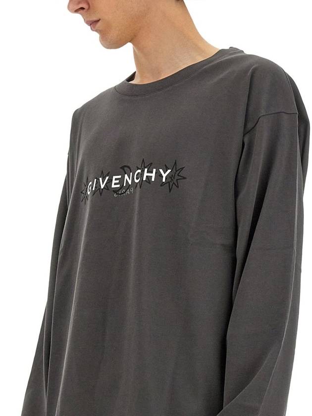 Givenchy T-Shirt With Logo - GIVENCHY - BALAAN 4