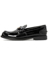 Patent Leather Penny Loafers Black - MIU MIU - BALAAN 5