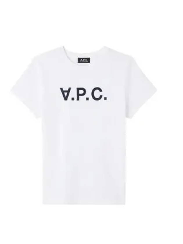 VPC Logo Short Sleeve T-Shirt White - A.P.C. - BALAAN 2