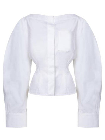 La Chemise Barco Shirt White - JACQUEMUS - BALAAN 1