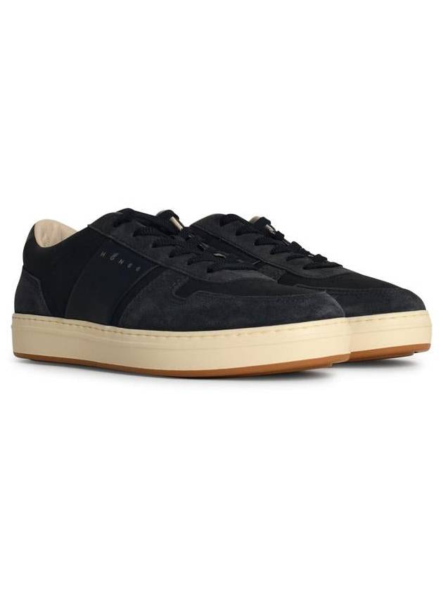 Hogan 'H668' Navy Leather Sneakers - HOGAN - BALAAN 2