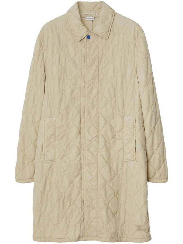 Quilted Single Breasted Car Coat 8083814 - BURBERRY - BALAAN 1