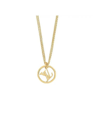 Women's LV Stella Necklace M01409 - LOUIS VUITTON - BALAAN 1