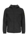 Garment Dyed Crinkle Reps R-Nylon Jacket Grey - STONE ISLAND - BALAAN 2