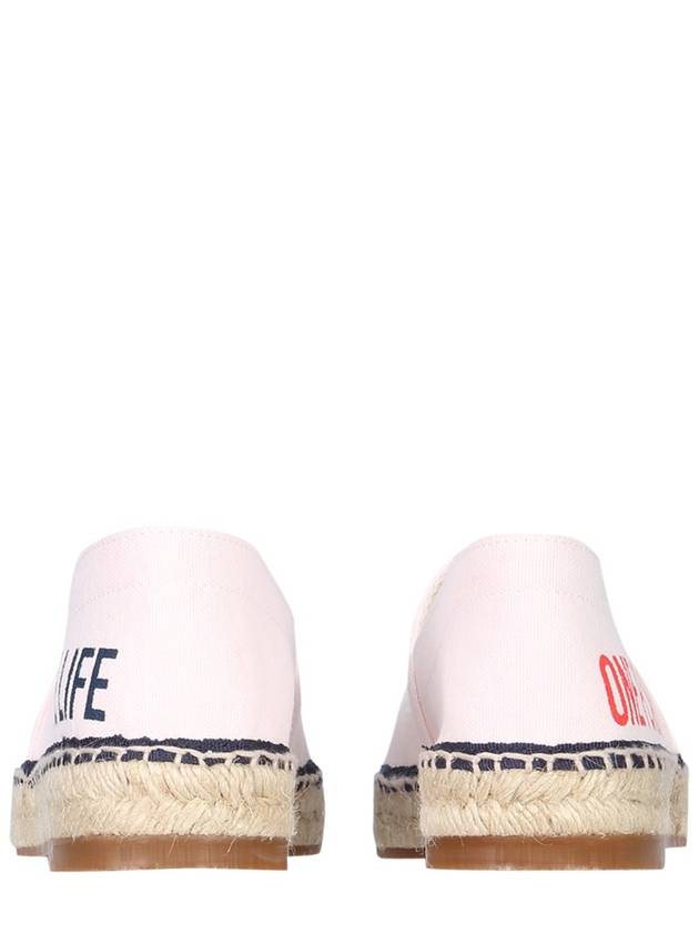 organic canvas espadrilles white - DSQUARED2 - BALAAN 4