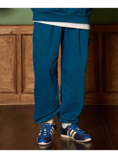 Heavy W Balloon Fit Jogger Pants Blue - ZIZEMUSEUM - BALAAN 1