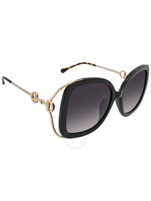 Eyewear Square Sunglasses Black - GUCCI - BALAAN 4