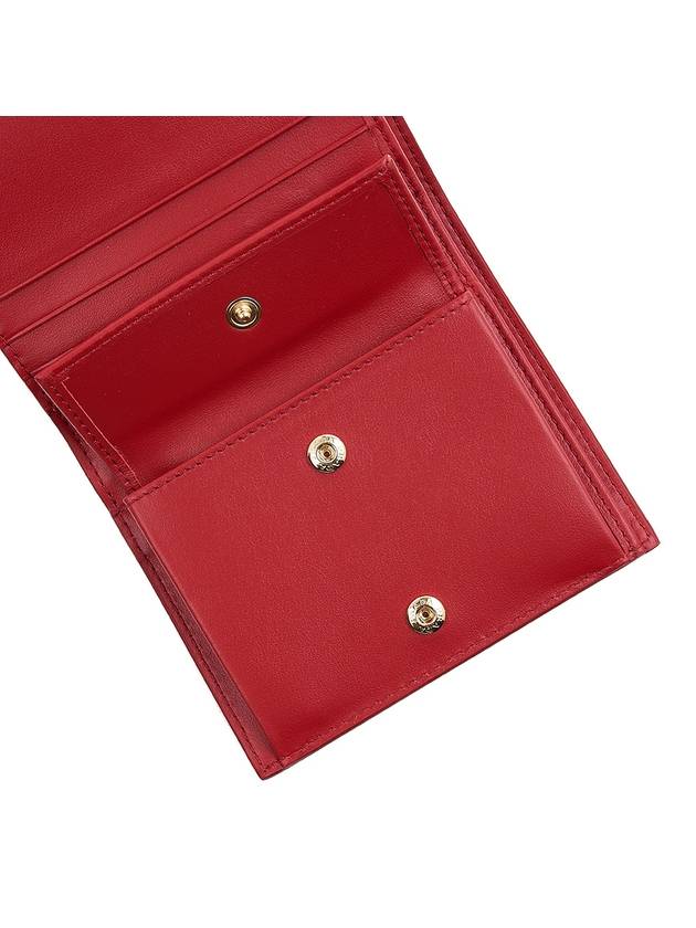 Patent Leather Half Wallet Red - PRADA - BALAAN 8