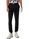 Cuff Mid-Rise Track Pants Black - J.LINDEBERG - BALAAN 3