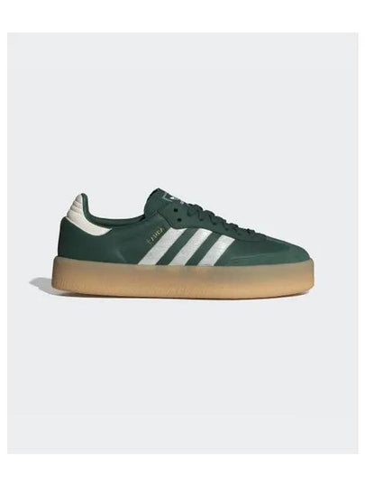 Sambae Leather Low Top Sneakers Collegiate Green - ADIDAS - BALAAN 2