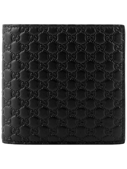 Microssima Half Wallet Black - GUCCI - BALAAN 2