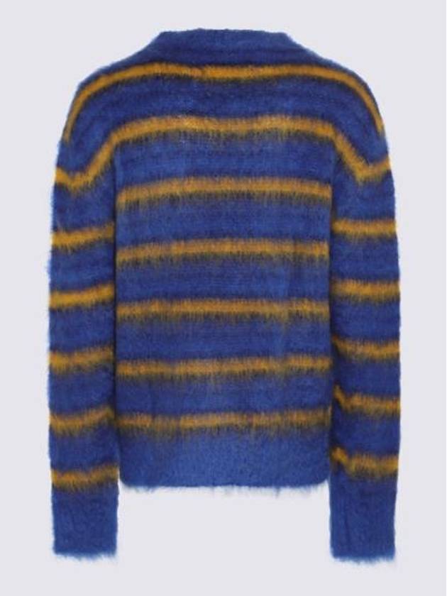 Stripe Mohair Knit Top Blue - MARNI - BALAAN 3