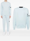 Diagonal Raised Fleece Sweatshirt Blue - CP COMPANY - BALAAN 2