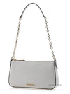 Empire Leather Shoulder Bag White - MICHAEL KORS - BALAAN 3