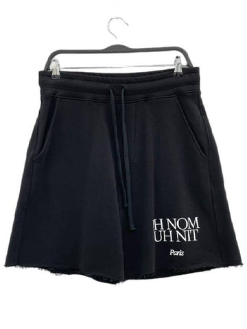 Logo Print Training Shorts NUS22312 009 - IH NOM UH NIT - BALAAN 1