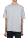 Alexandre Mattiussi Short Sleeve T-Shirt Grey - AMI - BALAAN 3