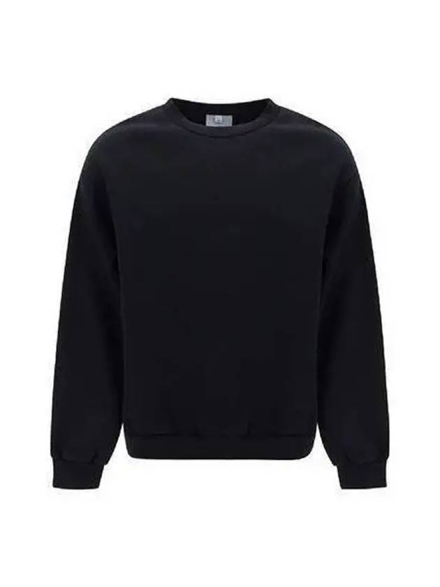 Label crew neck sweatshirt black medi gray CI0126 - ACNE STUDIOS - BALAAN 1