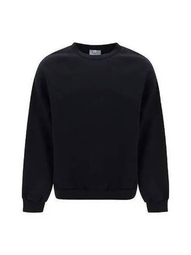 Label crew neck sweatshirt black medi gray CI0126 - ACNE STUDIOS - BALAAN 1