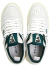 Riweira Low-Top Sneakers Green White - BALLY - BALAAN 3