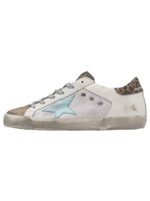 Women s Superstar Leopard Tab Sneakers White - GOLDEN GOOSE - BALAAN 1