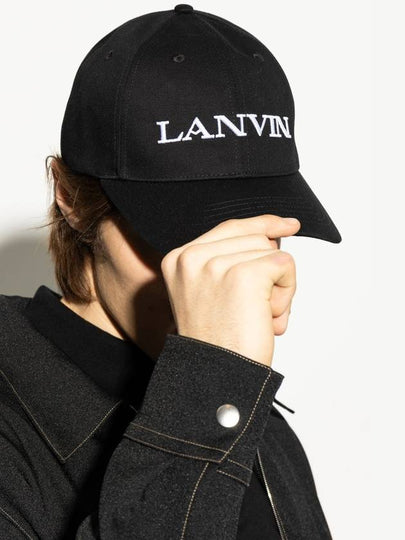 Lanvin Cap, Men's, Black - LANVIN - BALAAN 2