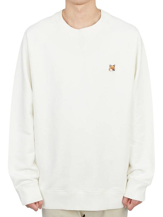 Fox Head Patch Classic Sweatshirt Ecru - MAISON KITSUNE - BALAAN 2