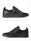 Giuseppe Zanotti Black Velvet Sneakers RW70002 NERO - ISABEL MARANT - BALAAN 2