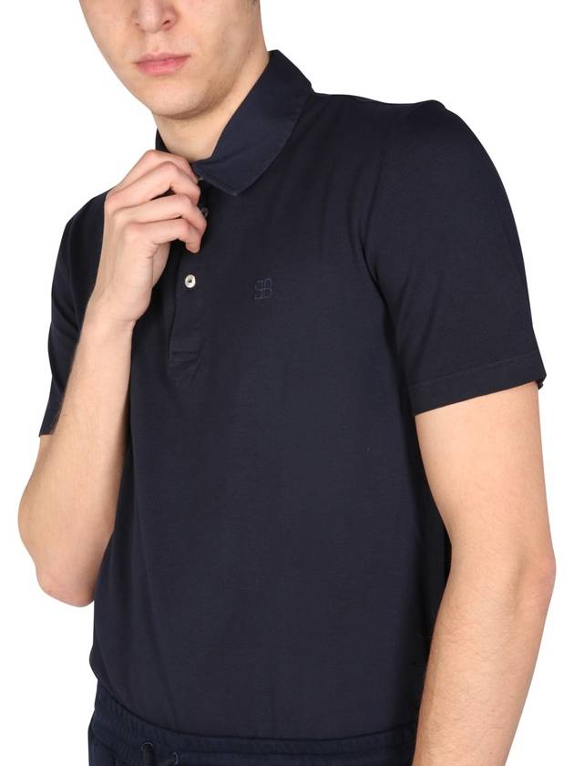 POLO SHIRT WITH LOGO EMBROIDERY - BALLANTYNE - BALAAN 4