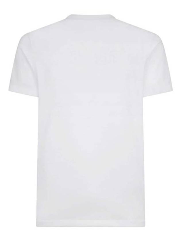 Short Sleeve T Shirt S71GD1392 D20020 100 White - DSQUARED2 - BALAAN 2