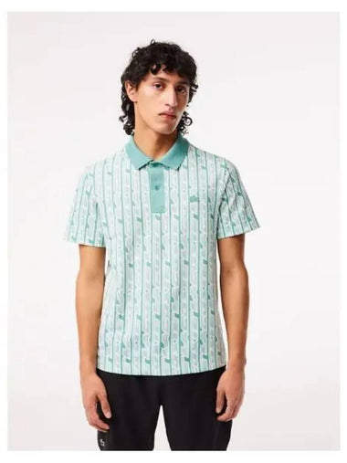 Men s Active All over Logo Print Polo T shirt PH5655 53G CR5 Domestic Product GQ2N23060892714 - LACOSTE - BALAAN 1