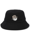 Bucket Basic Hat BLACK - MALBON GOLF - BALAAN 1