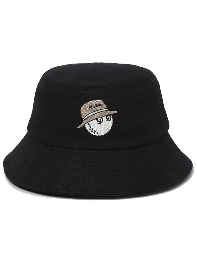 Bucket Basic Hat BLACK - MALBON GOLF - BALAAN 1