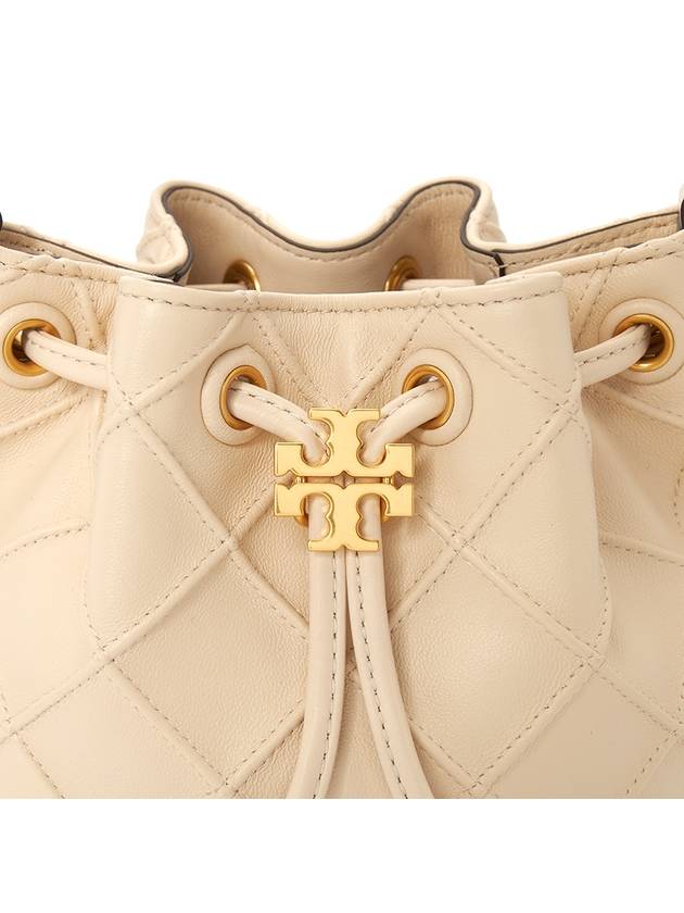 Fleming Soft Bucket Bag Cream - TORY BURCH - BALAAN 9