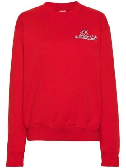 Prep Logo Print Sweatshirt Red CRAW2349SR 1218417 - SPORTY & RICH - BALAAN 1