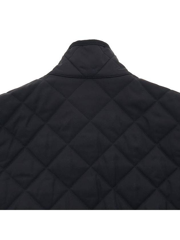 Diamond Quilted Thermoregulated Vest Black - BURBERRY - BALAAN 8