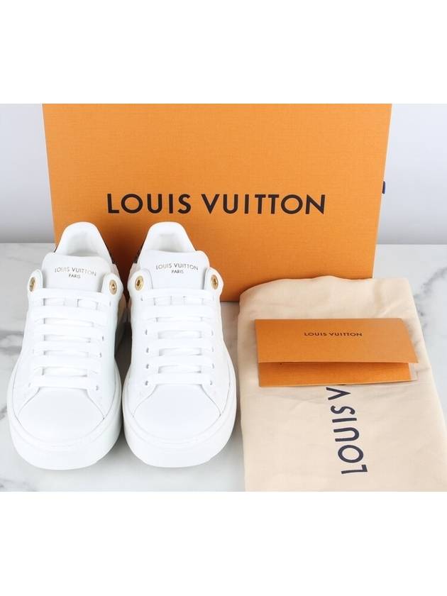 Monogram Time Out Initial Sneakers 35 220 - LOUIS VUITTON - BALAAN 2