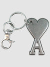 Heart Logo Keyholder Silver - AMI - BALAAN 3