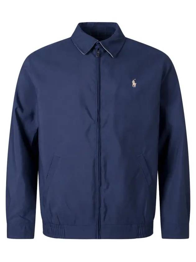 Harrington Windbreaker Navy - POLO RALPH LAUREN - BALAAN 3