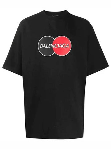 T99 Uniform Logo Men s T Shirt 620969TIV791000 - BALENCIAGA - BALAAN 1