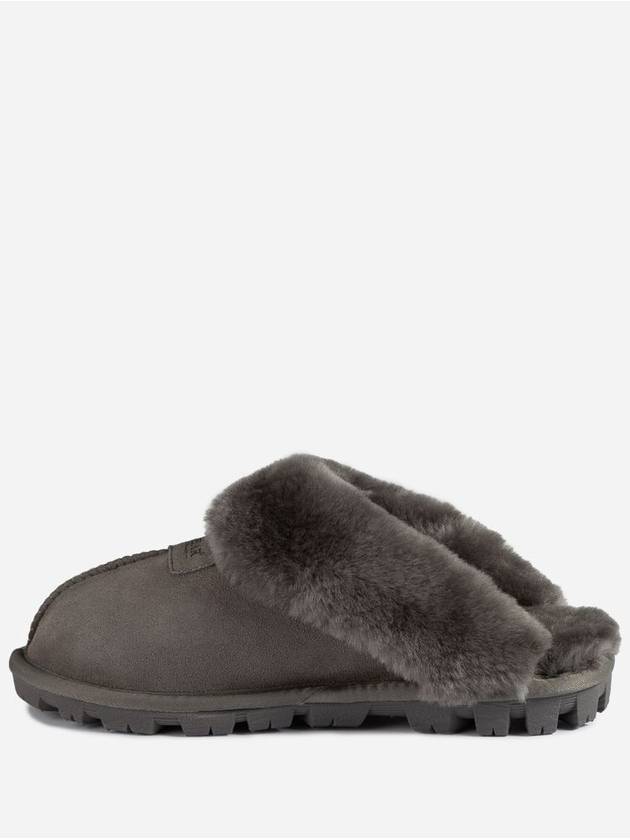 Australia Ozwear UGG Slippers Winter Natural Fur Shoes Indoor OZ114II Gray - OZWEAR UGG - BALAAN 6