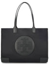 Ella Large Nylon Tote Bag Black - TORY BURCH - BALAAN 3