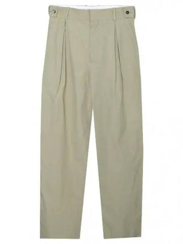 Compact cotton trousers pants chino - BOTTEGA VENETA - BALAAN 1